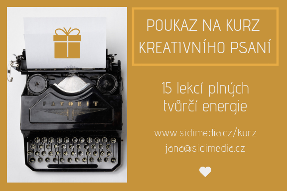Máte doma snícího spisovatele? Potěšte ho poukazem na kurz kreativního psaní